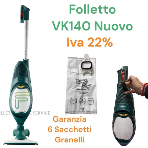 Vorwerk folletto vk140 nuovo - vorwerk,