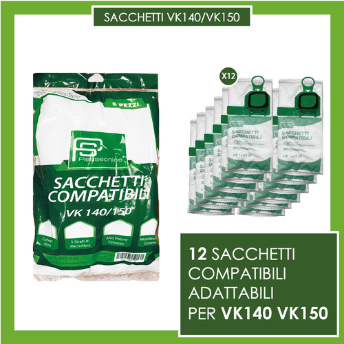 Kit sacchetti per - 12,